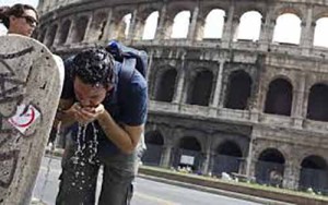 Come combattere il caldo a Roma