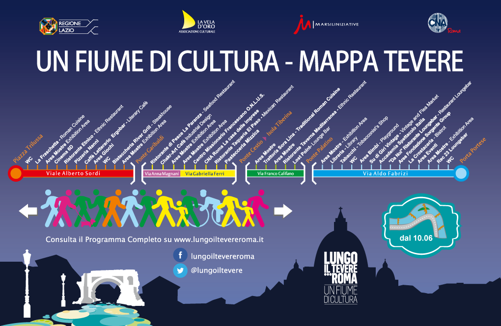 Il Programma Lungo Il Tevere 2017