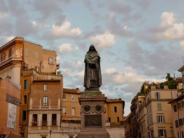 Statua di Giordano Bruno in Campo de Fiori
