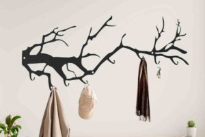 Appendiabiti albero da parete