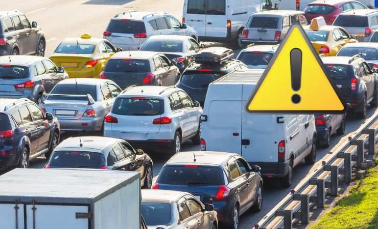 traffico in autostrada